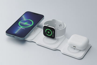 3 in 1 Magnetic Foldable MagSafe Wireless Charger